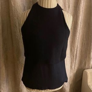 A.L.C. Tops | A.L.C. Top Sleeveless Olympia Open Back Knit Royal Blue, with TAG